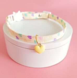 Beautiful Cat Collar with Hart