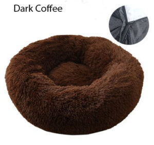 Faux Fur Plush Cat Bed