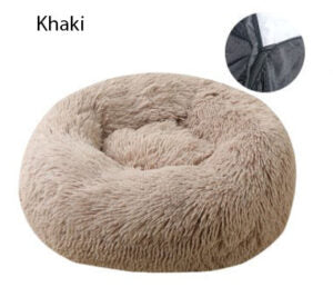 Faux Fur Plush Cat Bed