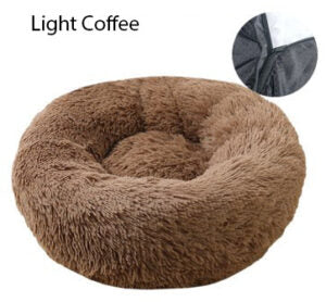 Faux Fur Plush Cat Bed