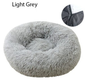 Faux Fur Plush Cat Bed