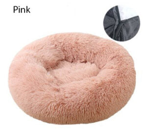 Faux Fur Plush Cat Bed