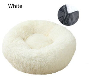 Faux Fur Plush Cat Bed