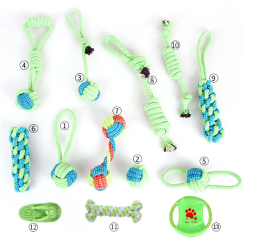 13 Piece Rope Toy Pack